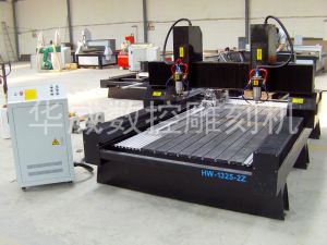 杭州建德双头立体多功能石材雕刻机HW-1325-2Z