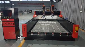 杭州建德HW-1825双头重型浮雕石材雕刻机